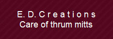 E. D. C r e a t i o n s
Care of thrum mitts