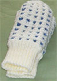 white-waffle-mitt pattern